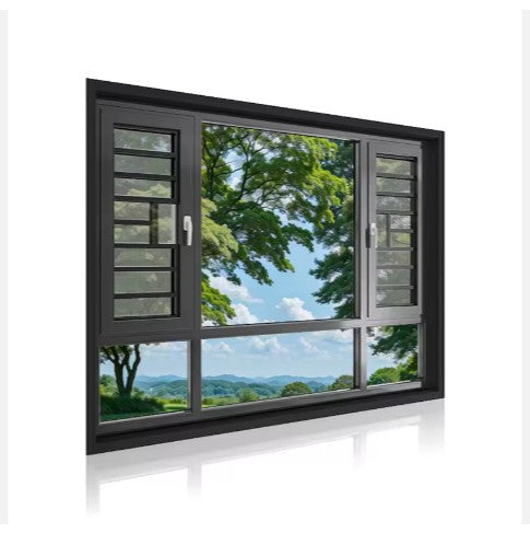 BT0107 - Simple Glass Double Door