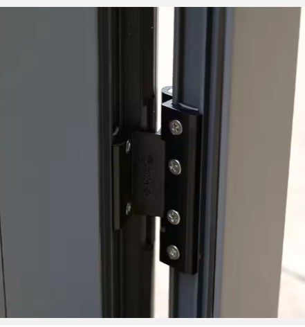 BT0110 - Aluminum Alloy Double Tempered Glass Swing Door