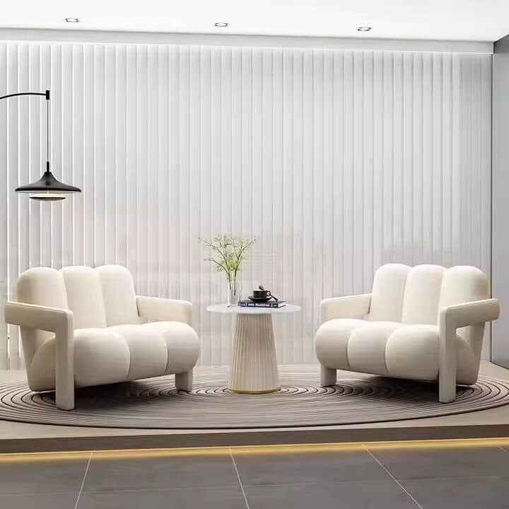 BT0001 - Fabric Chair With Solid Wood
