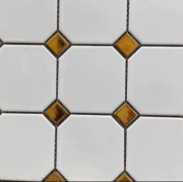 BT0113 - Mesh-mounted porcelain mosaic